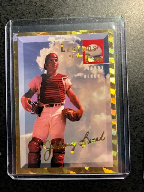JOHNNY BENCH 2 CARD SETPROMU CARD & '67 SEASON