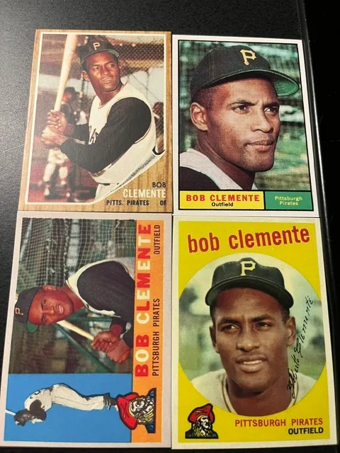 ROBERTO CLEMENTE 1955-1973 COMPLETE TOPPS REPRINT SET-MINT