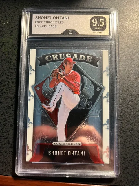 SHOHEI OHTANI 2022, CHRONICLES CRUSADE #5 -GRADED 9
