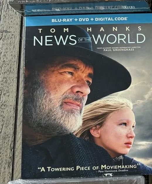 Tom Hanks News of the World Blu-ray DVD Digital