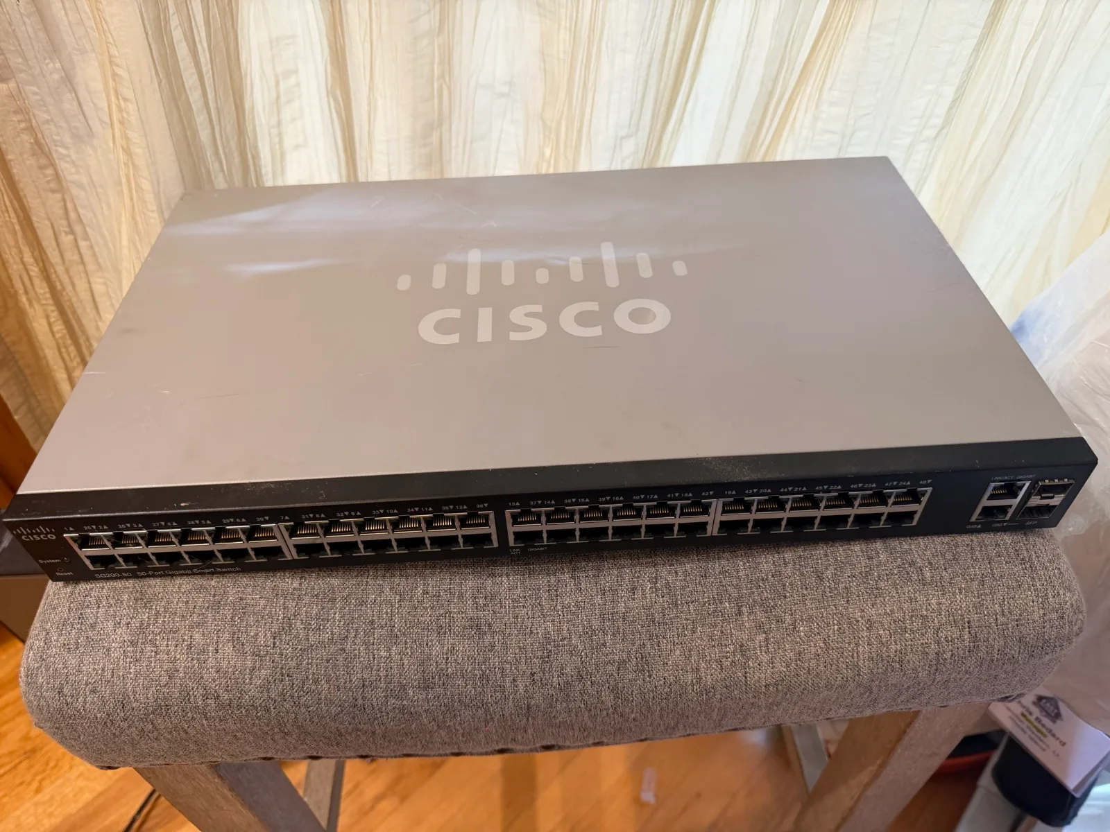 Cisco Network Switch with Multiple Ports