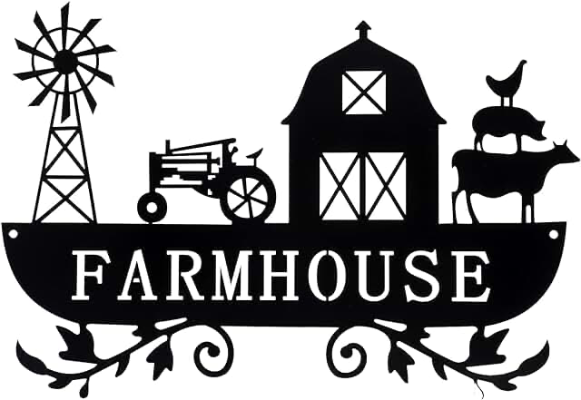 Metal  farmhouse kitchen decor