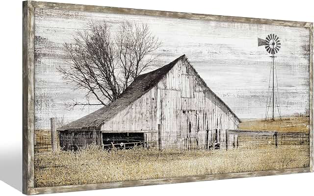 Farmhouse  framed  wall  art picture