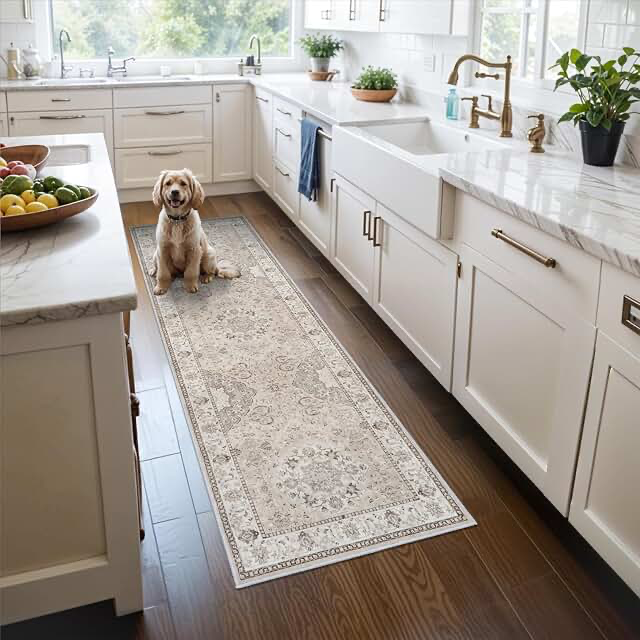 2x6 hallway washable  runner rug