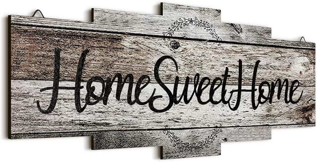 Home sweet home  sign