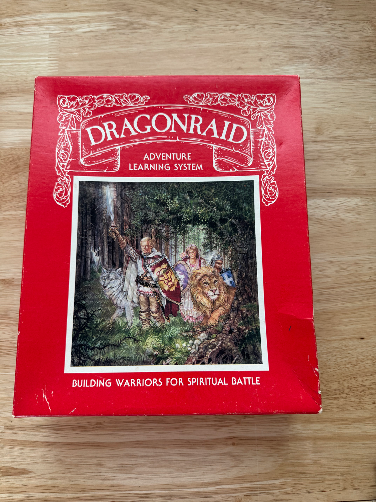 DRAGONRAID Christian RPG Fantasy Role-Playing Game Rare D&D TSR Collector
