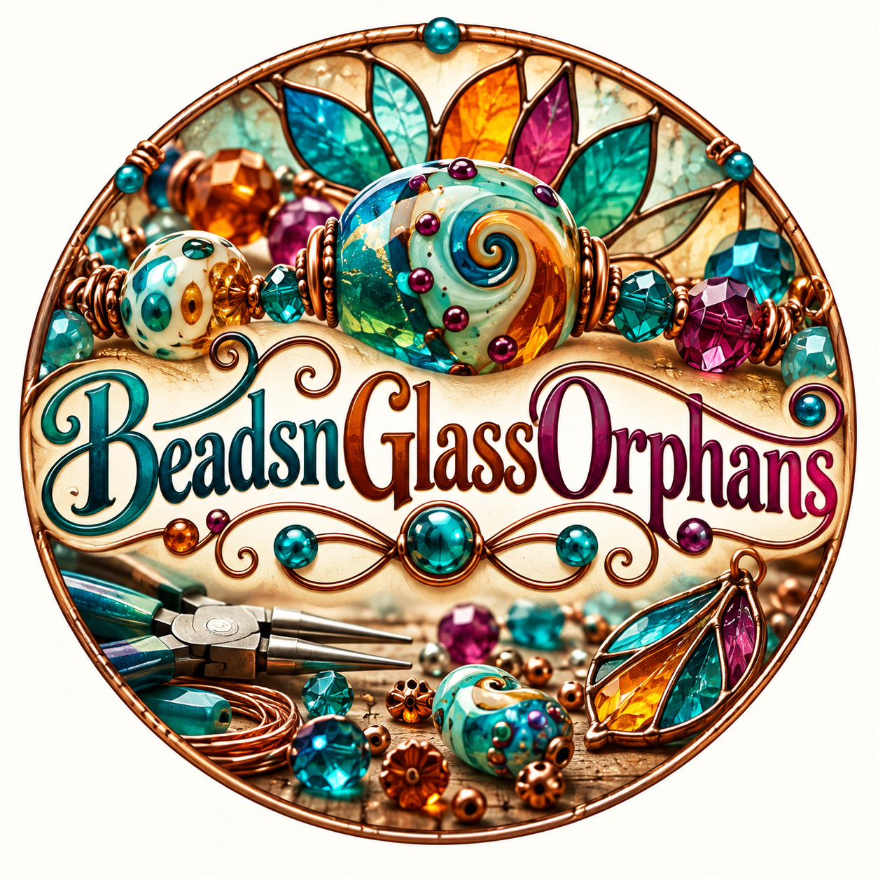 BeadsnGlassOrphans logo